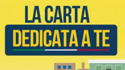 Carta dedicata a te - anno 2025